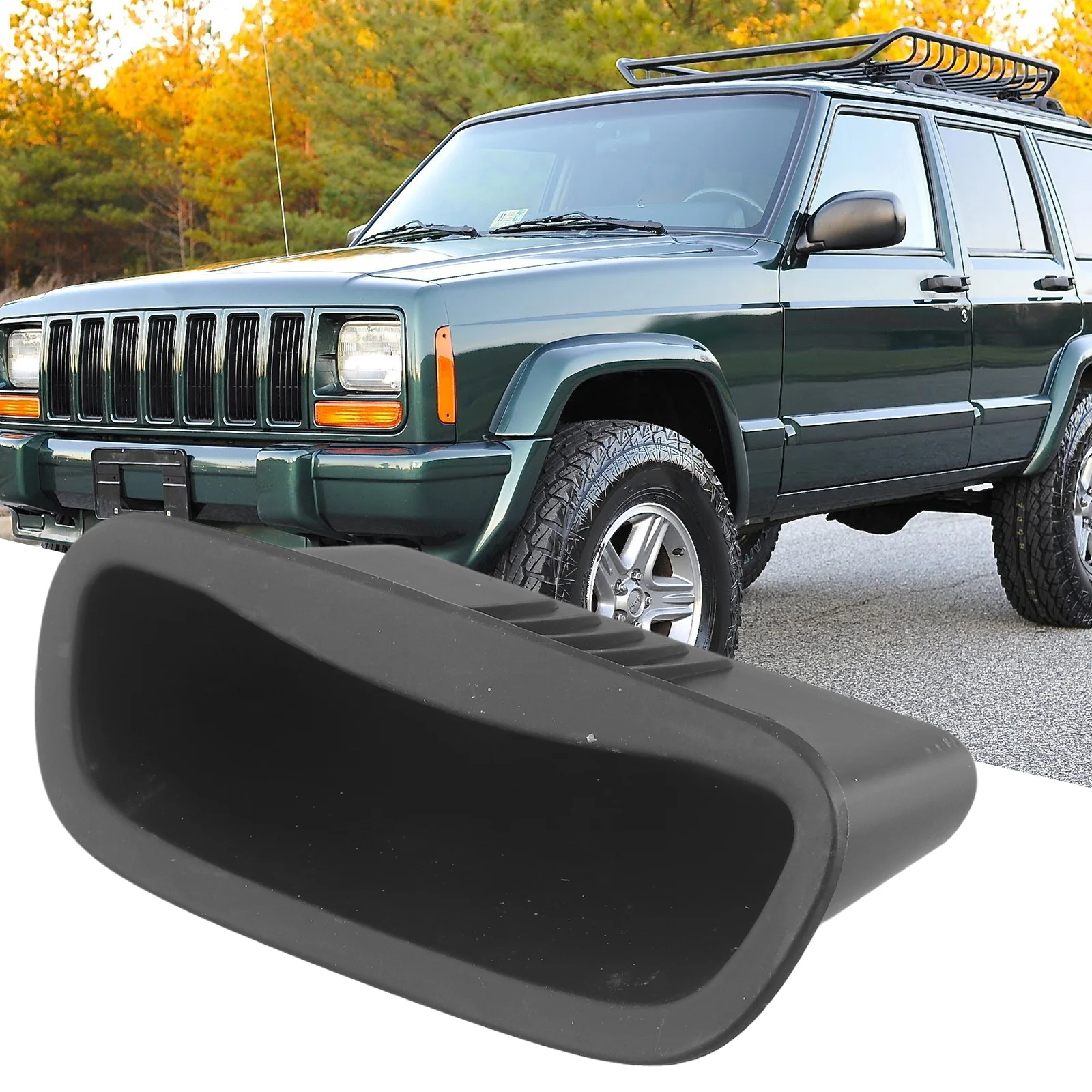 Tailgate Inner Handle 1 Pcs 1UA33DX9AA Liftgate Pull Lightweight Plastic Replacement Brand New Practical To Use