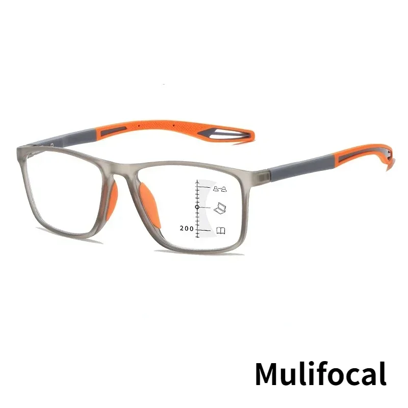 DIXSG TR90 Multifokale Lesebrille Blau 6