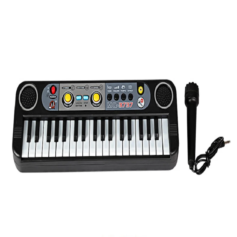 Children's Multi-functional Musical Piano with Microphone, Educational Toy, Enlightenment