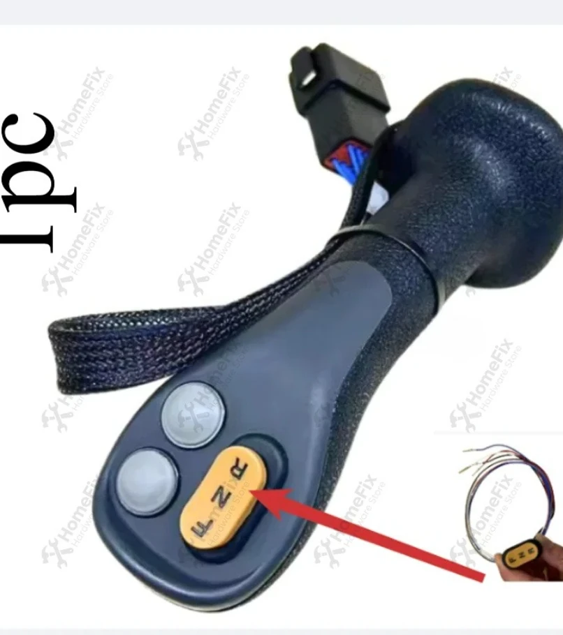 1PC Excavator Handle Three Position Self Resetting FNR Control Switch