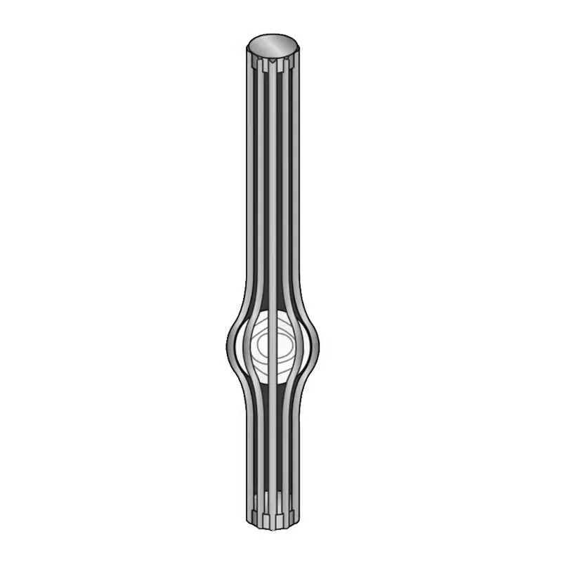 Nordic postmodern wood glass villa living room bedroom sofa bedside hotel model room designer floor lamp