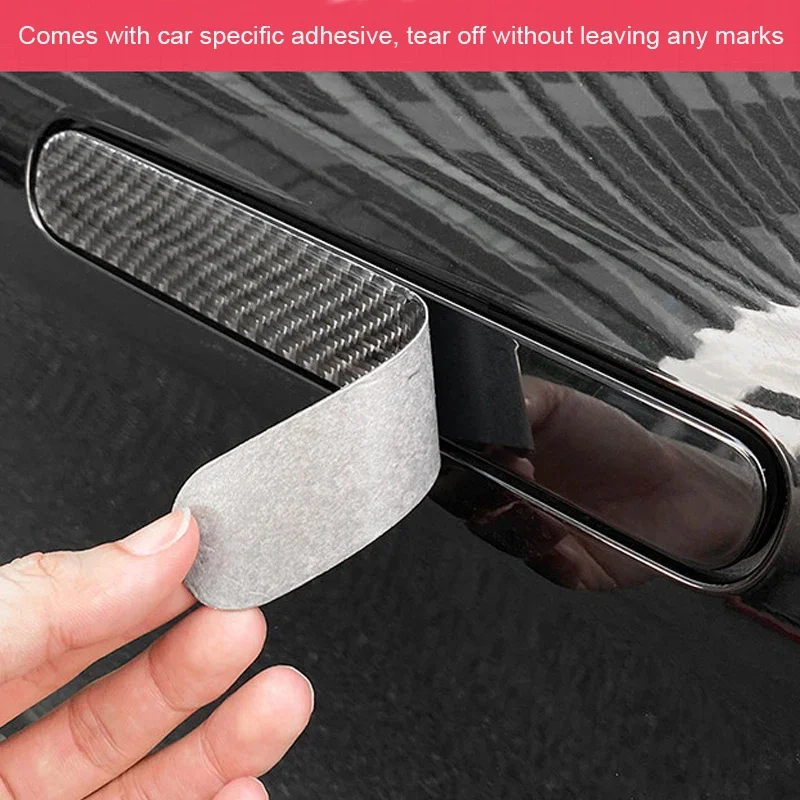 Car Door Drip Glue Handle Cover Anti Scratch Waterproof Durable Auto Decoration Exterior Accessory For SERIES AITO M9 2022-2026