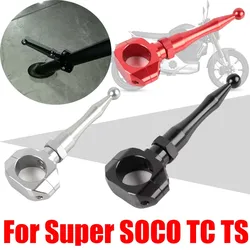 For Super Soco TC TCmax TS Lite 1200R Pro TSX Accessories Kickstand Side Stand Support Assist Anti-kicking Extension Assistant