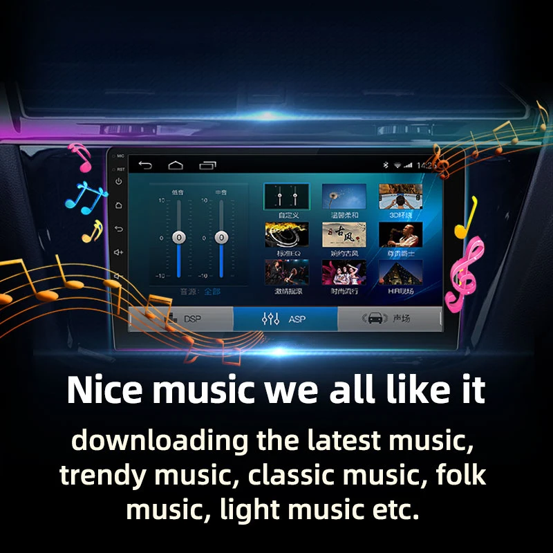 2 DIN Car Radio Android HD Touch Screen Car Cd Player For FM Autoradio Multimedia BT Mirror link