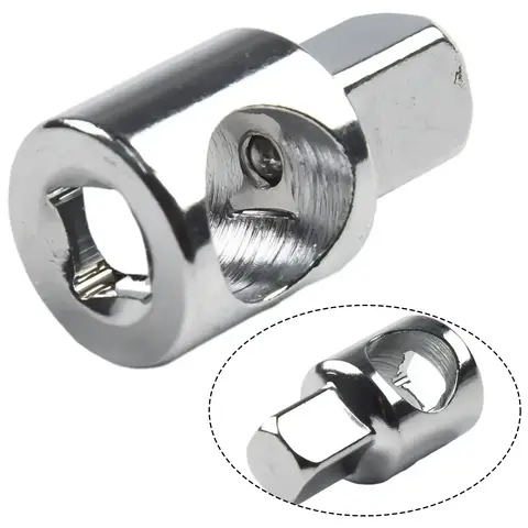 Rod Socket Adapter Pipes Ratchet Sleeve Sliding Rod Adapter For Repairing Cars Socket Wrench 16mm 3/8 To 1/2Inch