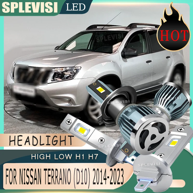 

12 В долговечная прочная фара с высоким/низким светодиодом для NISSAN TERRANO (D10) 2014 2015 2016 2017 2018 2019 2020 2021 2022 2023