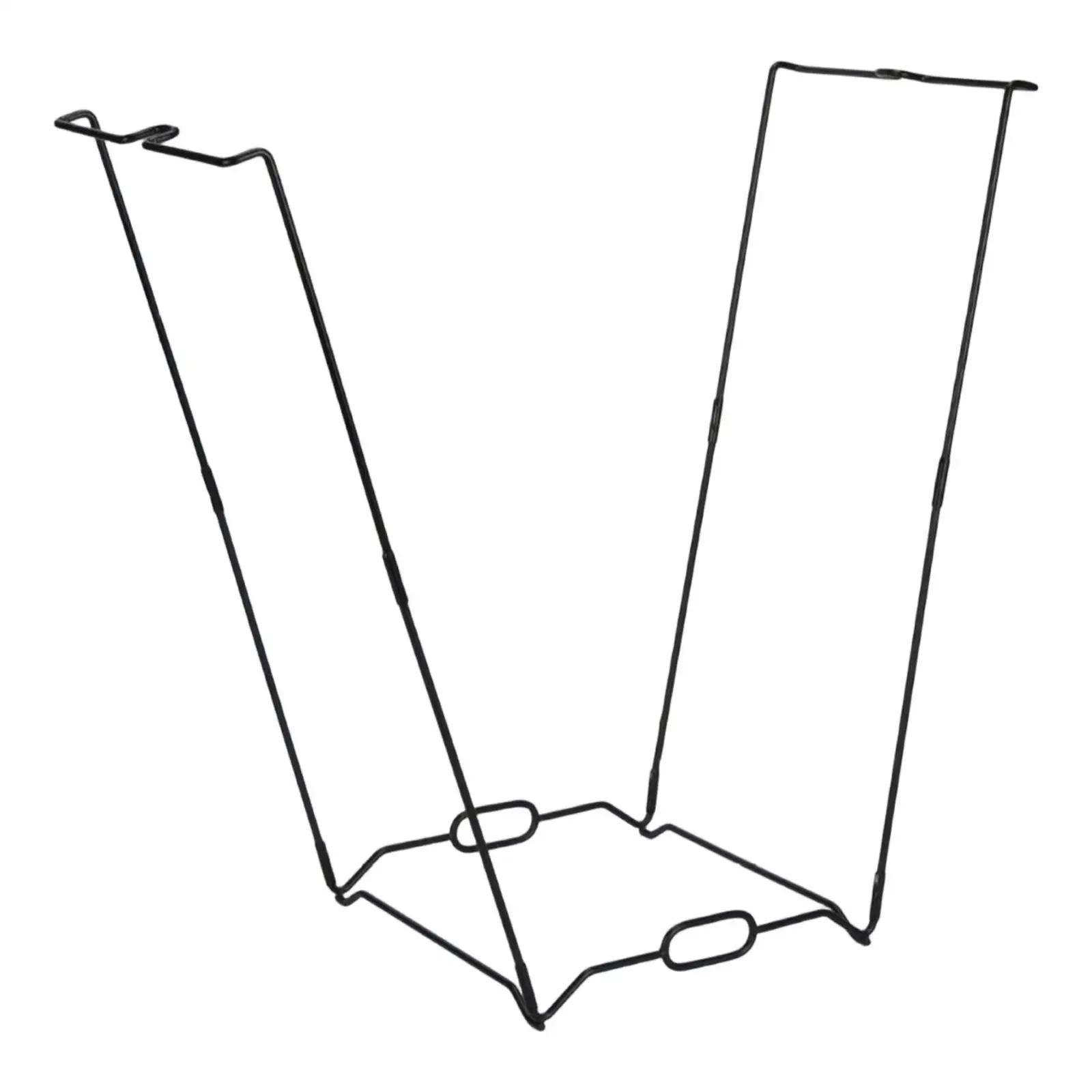 Trash Bag Holder Stand Pantry Garage Kitchen Cabinet Black Leaves Bathroom Yard Leaf Bags Stand Garden Garbage Bag Support Frame