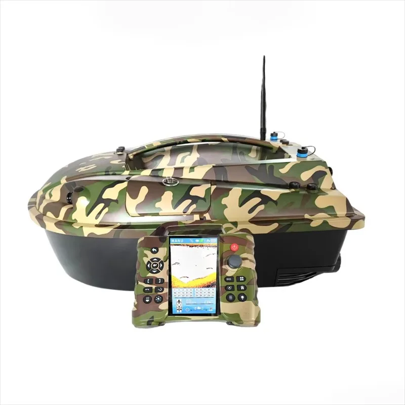 New Upgrade Bait Boat 116 Points Gps Sonar 500M Distance Remote Control Bait Fishing Boat Freshwater Saltwater Carp Fishing Boat