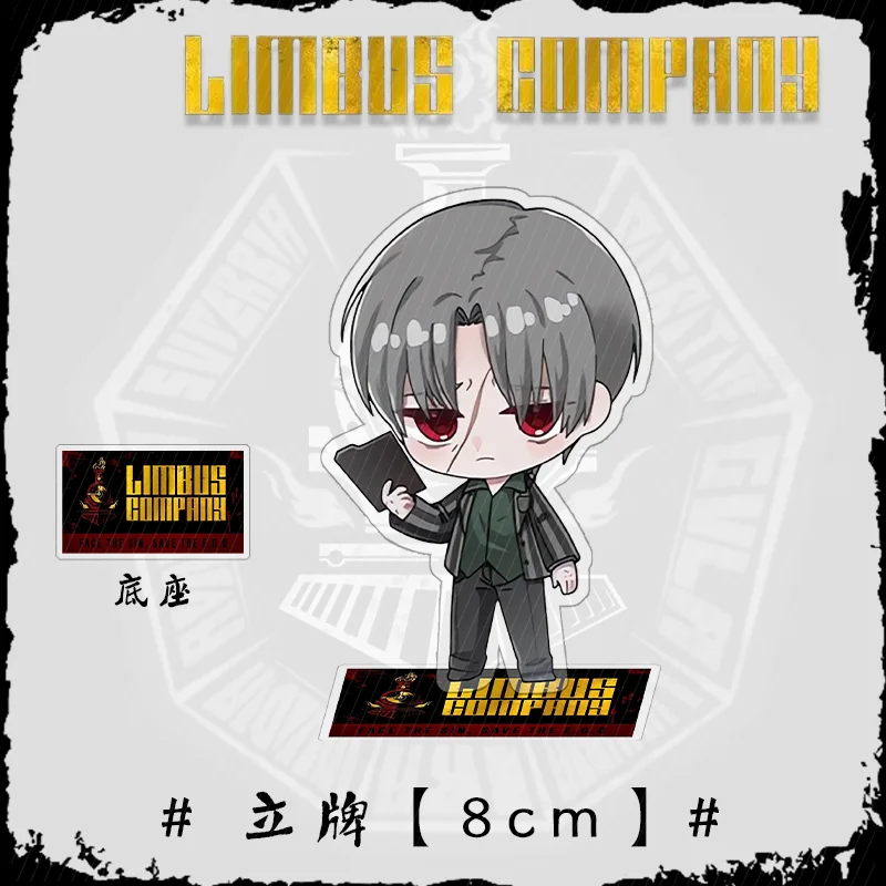 Dante Plate Desk Decor Charon Standing Virgil Model Collection Ornament Accesorios Limbus Company Acrylic Doll DonQuixote Gift