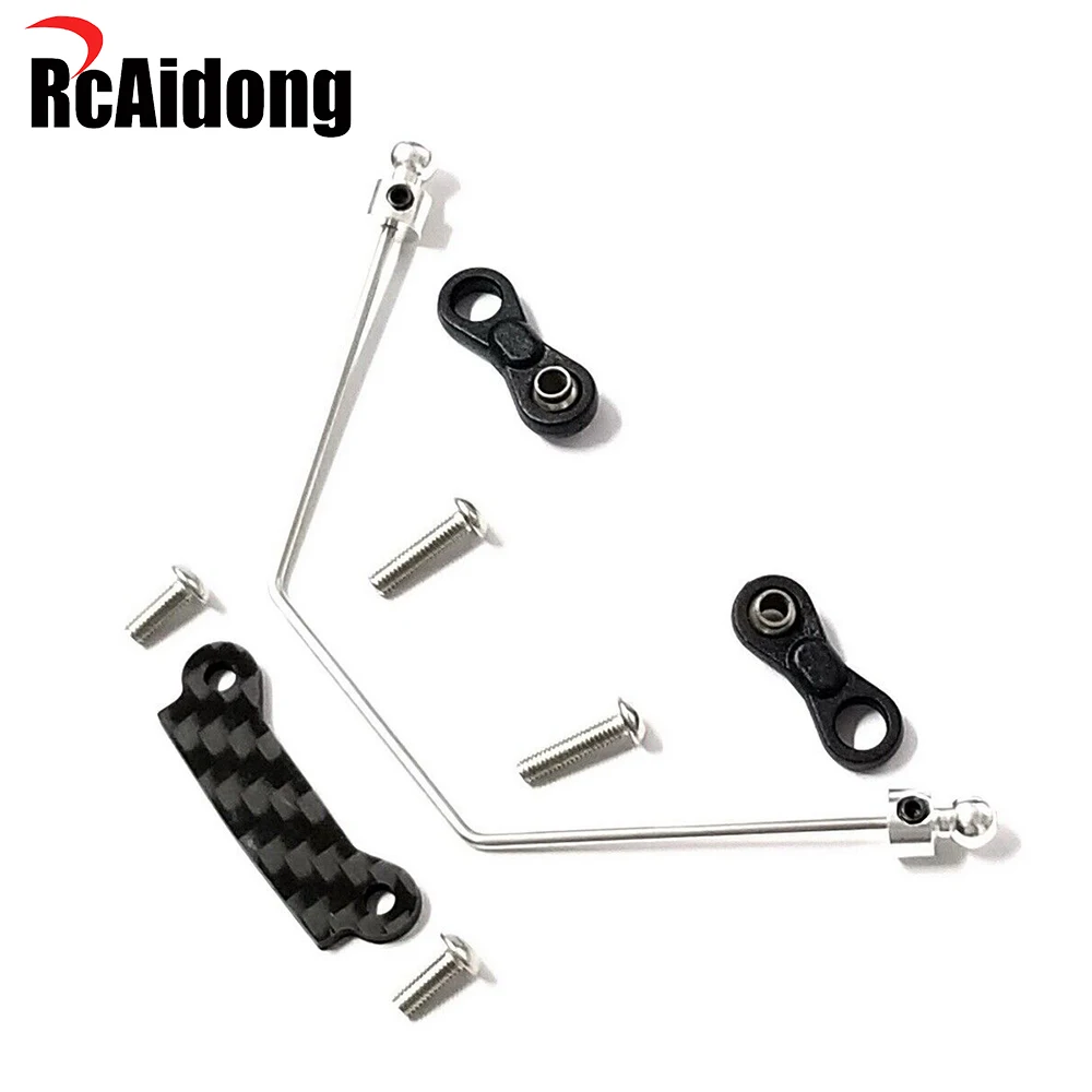 

RcAidong Aluminum Front Stabilizer Rod Set for Tamiya DT-02 DT02 Sand Rover