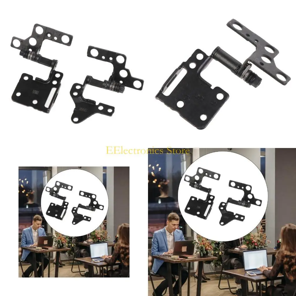 

B03C Laptop Left + Right Screen Axis Shaft LCD Screen Hinges Set Replacement for AcerAspire A515-54 A515-44 Laptop Hinge