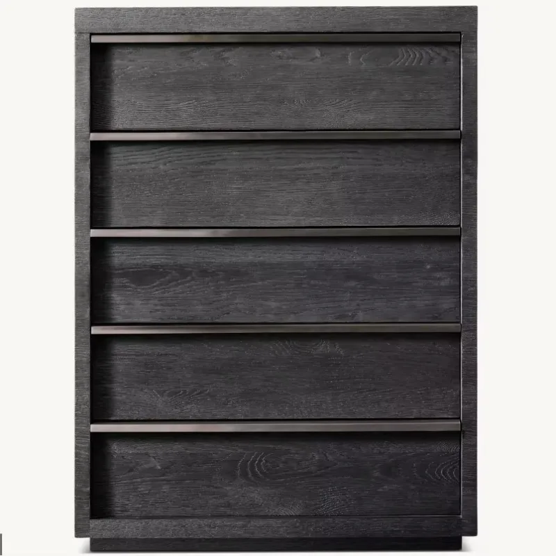 

Solid wood high-end luxury series designer drawer cabinet-5 drawer cabinet-exquisite drawer cabinet