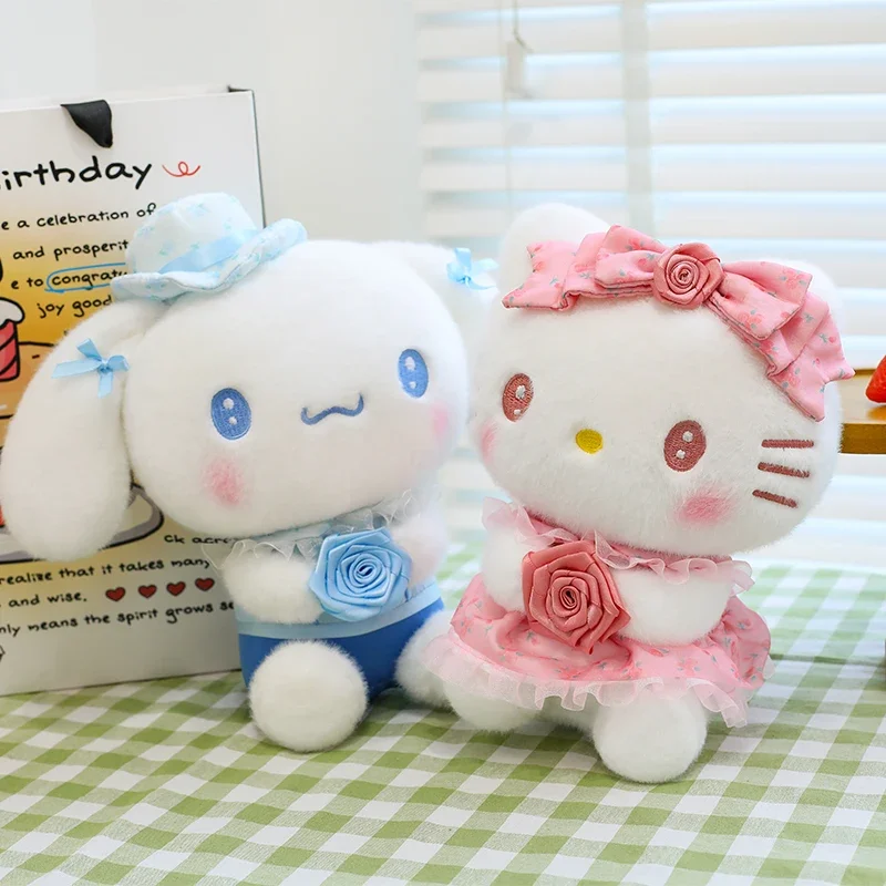 

Sanrio Hello Kitty Kuromi My Melody Cinnamoroll плюшевые игрушки животные куклы детские спальные подушки мягкая кукла подарок на день рождения