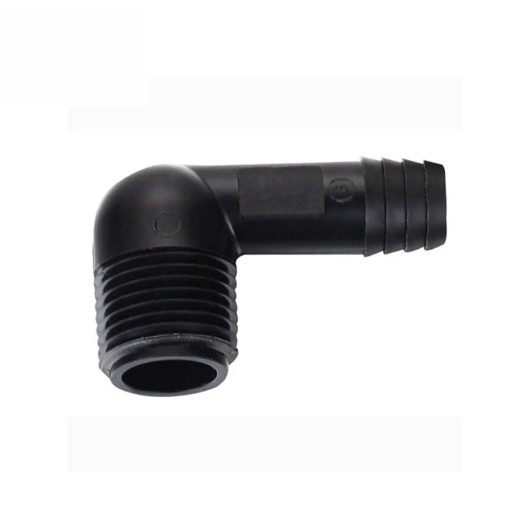 Irrigation Drip Tape Hose Plastic Connector For Pp Thread Pipe Fitting  Swing Joint