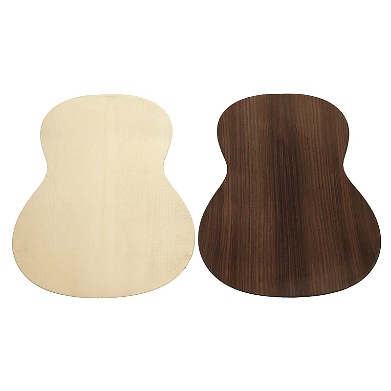 HUATOOL-Classical Guitar DIY Kit Solid Wood  Back Side+Spruce Top Guitar Making Material