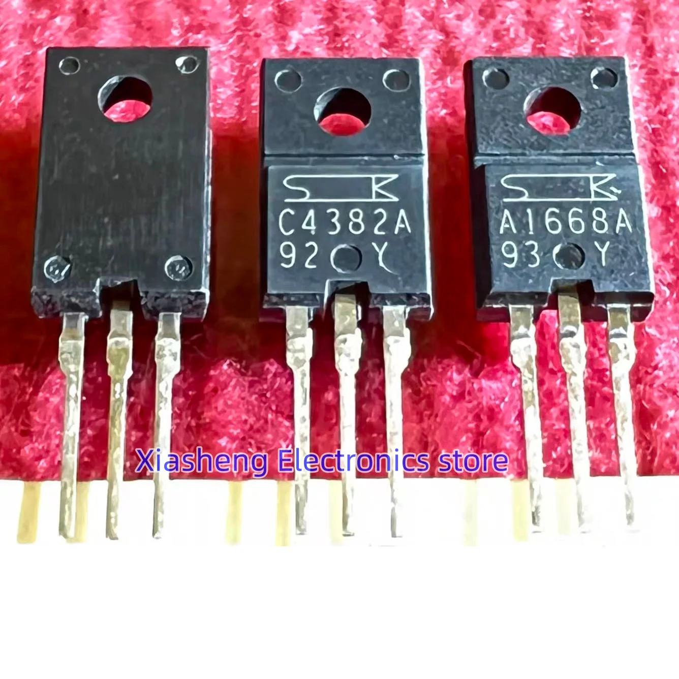 New Original 5Pairs 2SA1668A A1668A + 2SC4382A C4382A TO-220F Transistor In Stock Electronic Components Good Quality