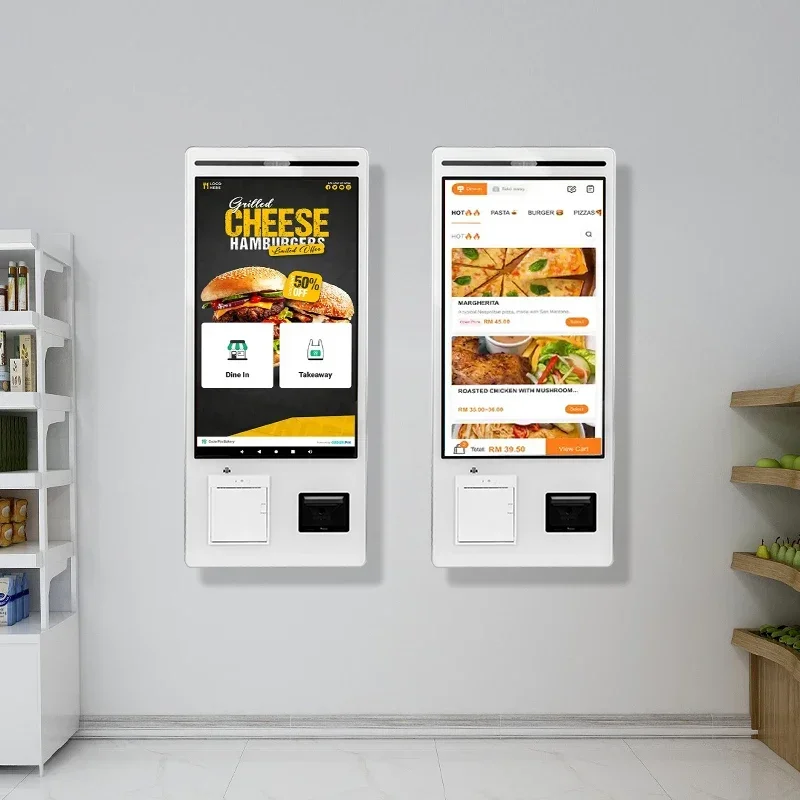 

Fast food kiosks Self-ordering kiosk bill payment food order terminal self service ordering machine kiosk for chain Restaurants