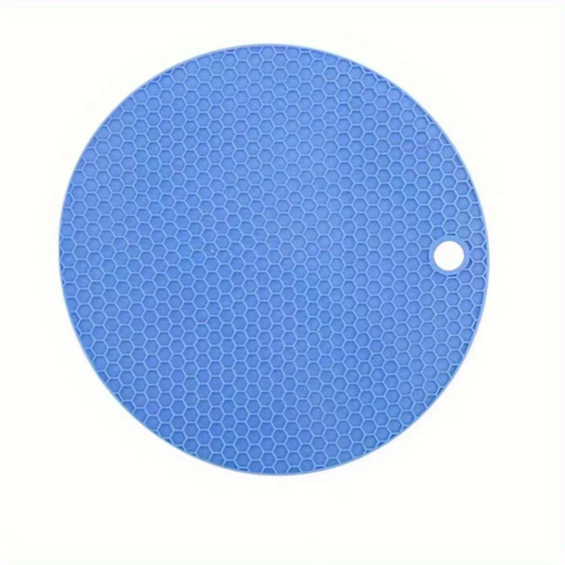Random Honeycomb Shaped Mat, 6.7inch, Non-slip Dining Table Mat, Insulated Kitchen Mat