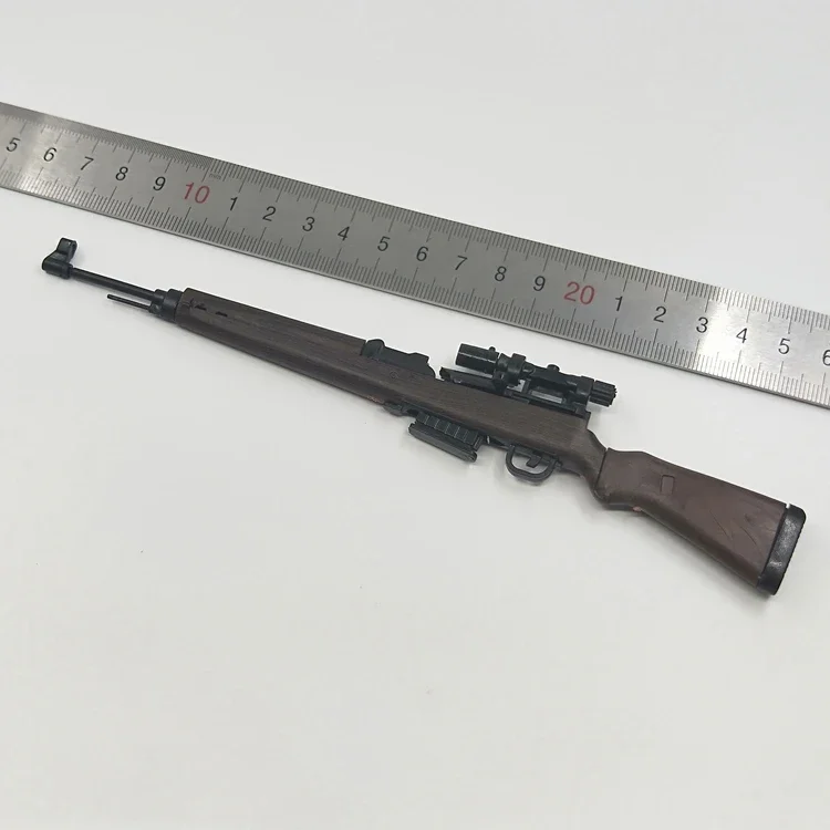 1/6th Mini Jigsaw Puzzle SVT-40 Rifle Gun Model Coated Plastic Military Model Accessories for 12 Inch Action Figure Display