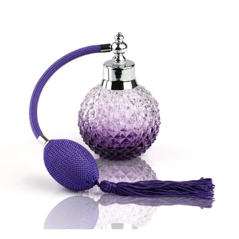 

100ml Glass Spray Bitter Dropper Bottle Empty Refillable Perfume Atomizer Long Tassel Spray Bitter Bottle With Air Bag Bar Tools