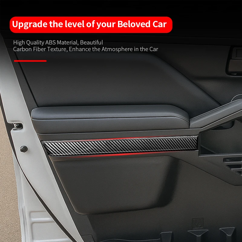 

For 2024-2026 Toyota Tacoma Car Door Armrest Decorative Strip Interior Decoration Upgrade and Modification Accessories