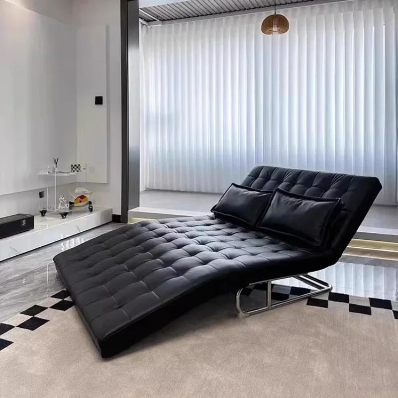 

Single, folding dual-purpose small apartment leisure chair Internet celebrity sofa, balcony, living room flower cliff design