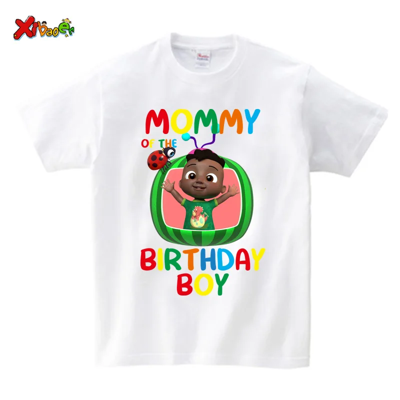 Family Matching Shirt  Birthday Party Shirt T-shirt  Together Family T-Shirt Outfits Custom Name Boys Party Clothes Family Look