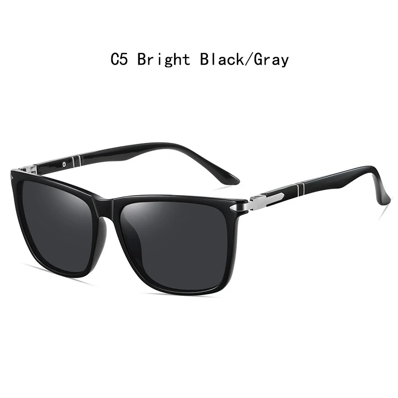 AliExpress AOZE New European and American TR90 polarized women's and men's sunglasses, fashionable and lightweight sports cycling glasses
