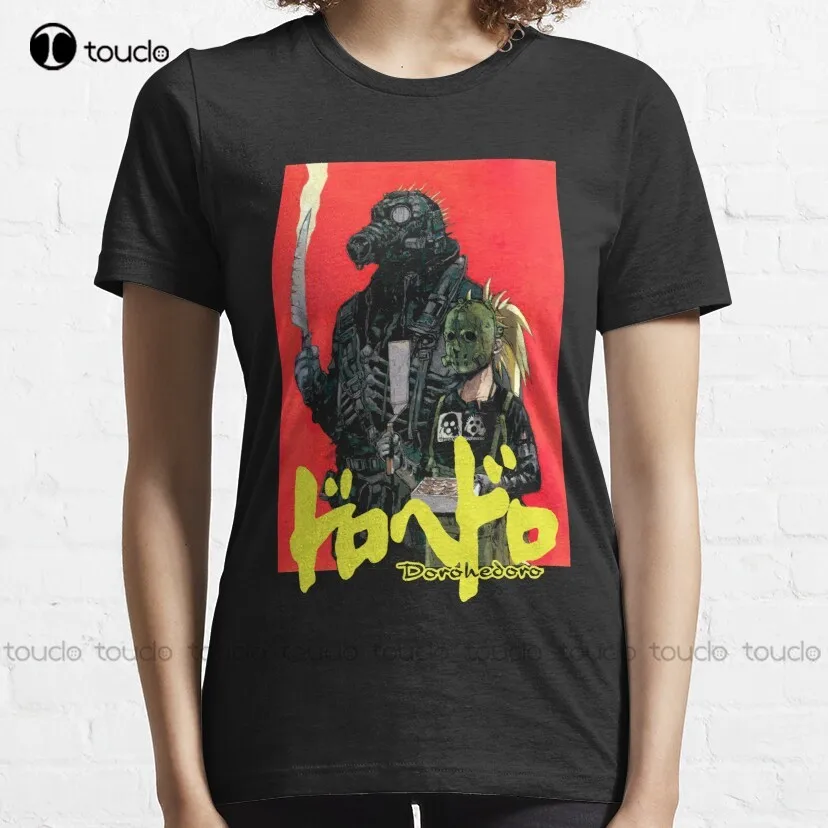 Dorohedoro Manga Anime Q Hayashida Dorohedoro Demon Death Classic T-Shirt Custom Aldult Teen Unisex Digital Printing Tee Shirt