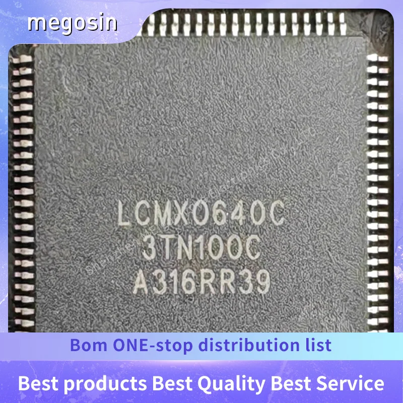 1PCS/LOT LCMX0640C-3TN100C LCMX0640C-3TN100I LCMX0640C QFP100  Programmable logic device