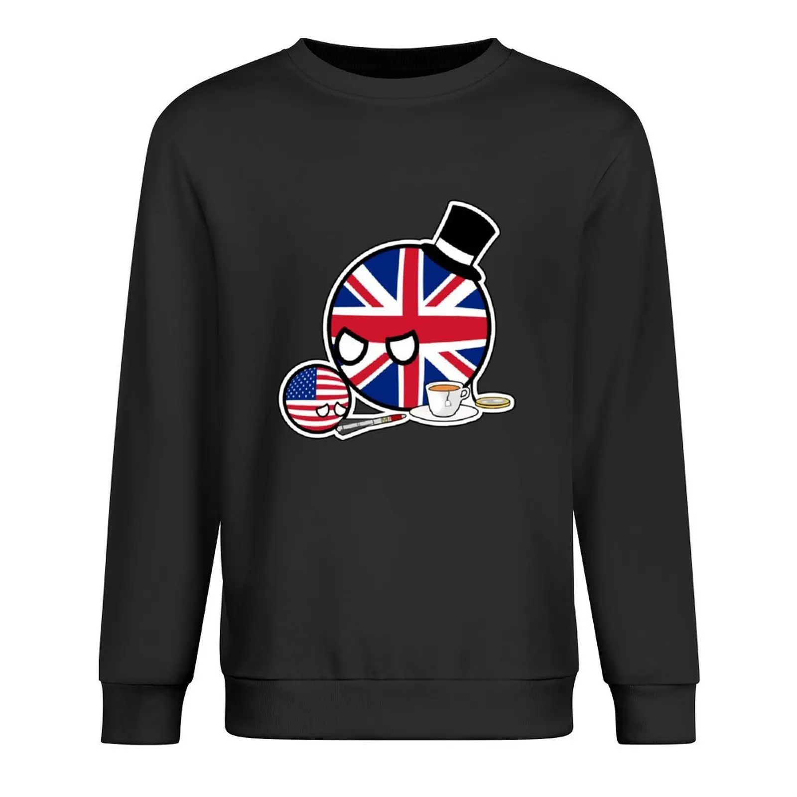

Scolding UKball USAball Polandball Countryball Pullover clothes for men mens clothing men's clothing new sweatshirts