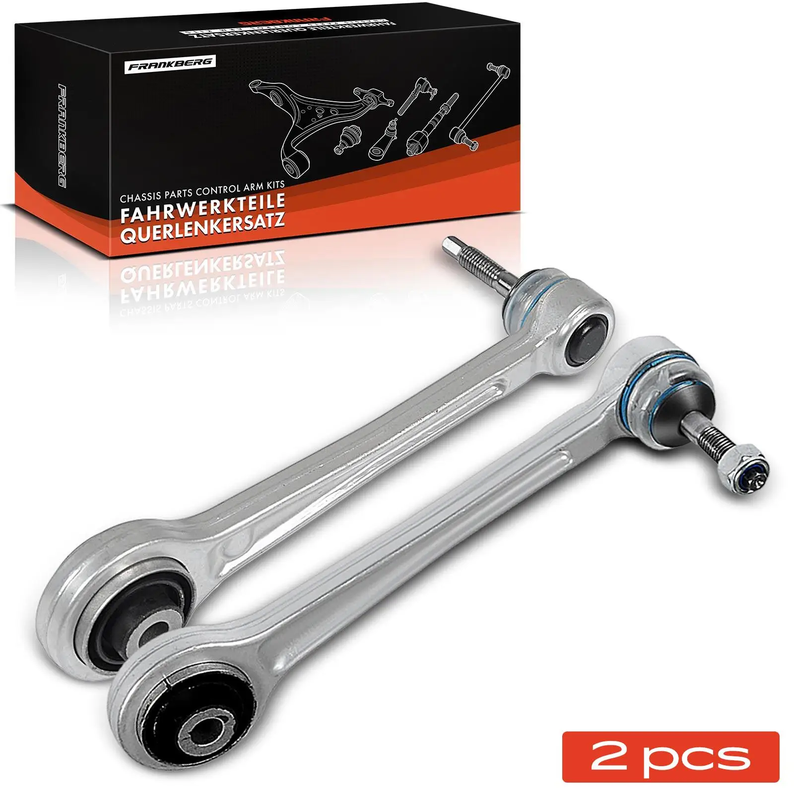 Frankberg 2x Querlenker Hinterachse für BMW X5 E53 3.0L 4.4L 4.6L 2000-2006 33326774796 33321095414 33326768269 522-096