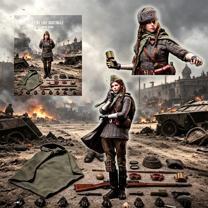 

【IN STOCK 】Original OPAPA TOYS 1/6 Polina Lady Nightingale PG202502 Action Figure Toy gift collection Collectible Toy Gift