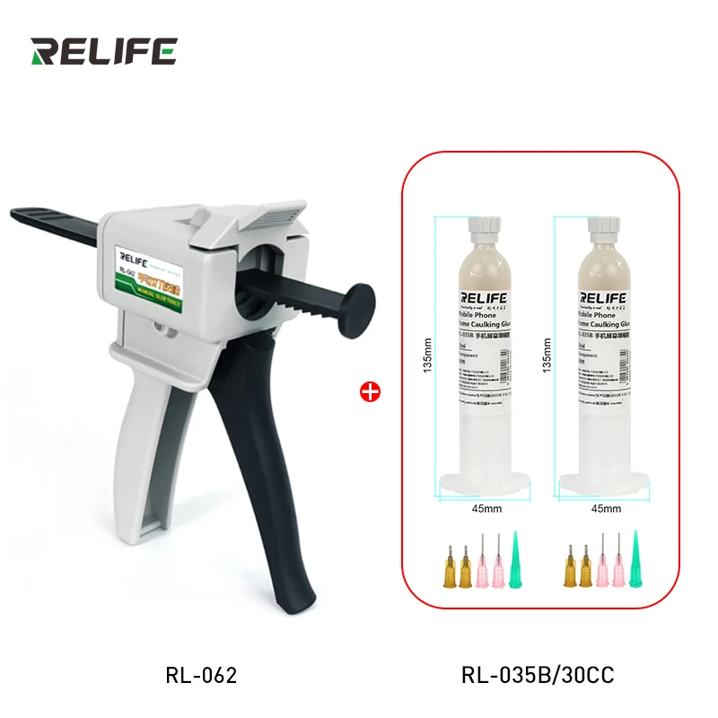 NEUE RELIFE RL-062/RL-035B Handy Bildschirm Abdichten Kleber/30ML Für iPhone Samsung Huawei Xiao Vivo Opop