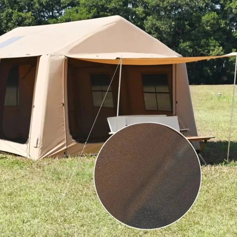#￥Large Inflatable Two Rooms Waterproof Tent for Family Outdoor Camping Canopy Tent