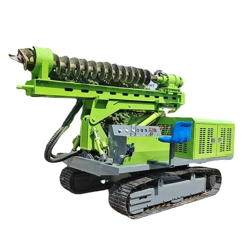 

Crawler Type Hydraulic Piling Rig Hydraulic Installation Machine Pile Driver Mini Pile Driver Machine