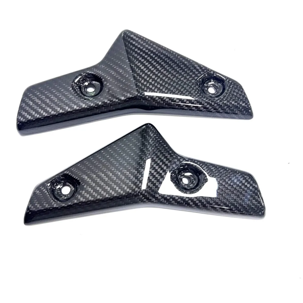 

Для Triumph Street Triple 765RS боковые панели радиатора из углеродного волокна, декоративный комплект для модернизации моделей 2017-2022 гг.