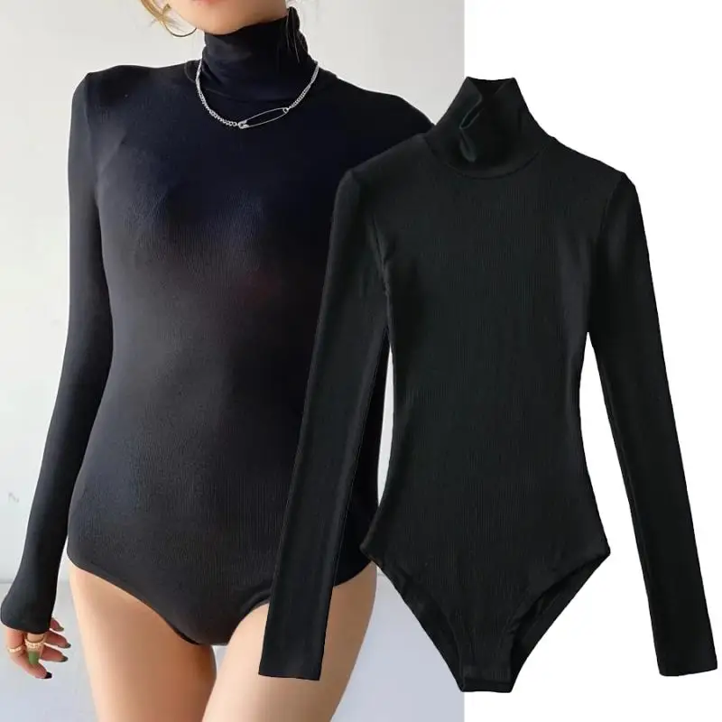 

Faionable Thiened Fce Женский топ с высоким воротником на подкладке Base irt Rer October Бестселлер WMDR из смеси хлопка для поездок на работу