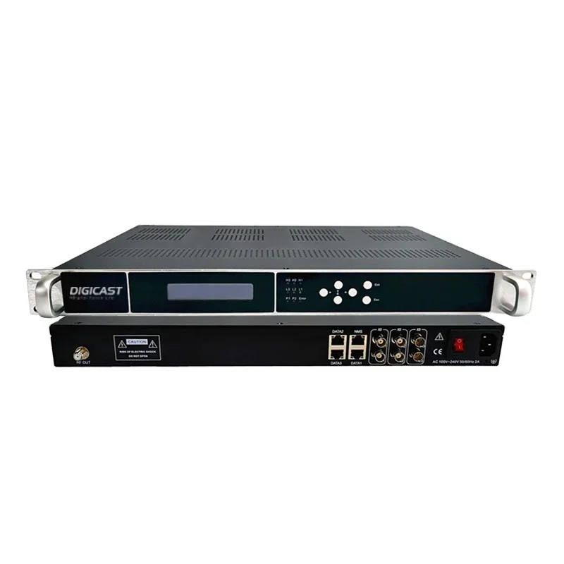 2026 DMB-5100E Modulator Digital TV Broadcasting DVB-C QAM IP To DVB-T Digital Modulator