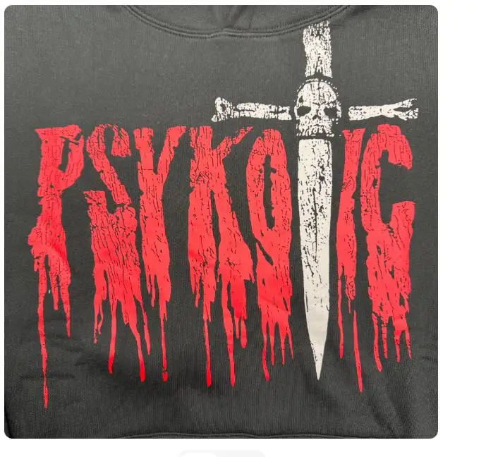 New Men 2026 Osamason Psykotic Skull Sword Tour Pullover Hoodies Hoody hooded Sweatshirts velvet Cotton Thick Fleece US #E205