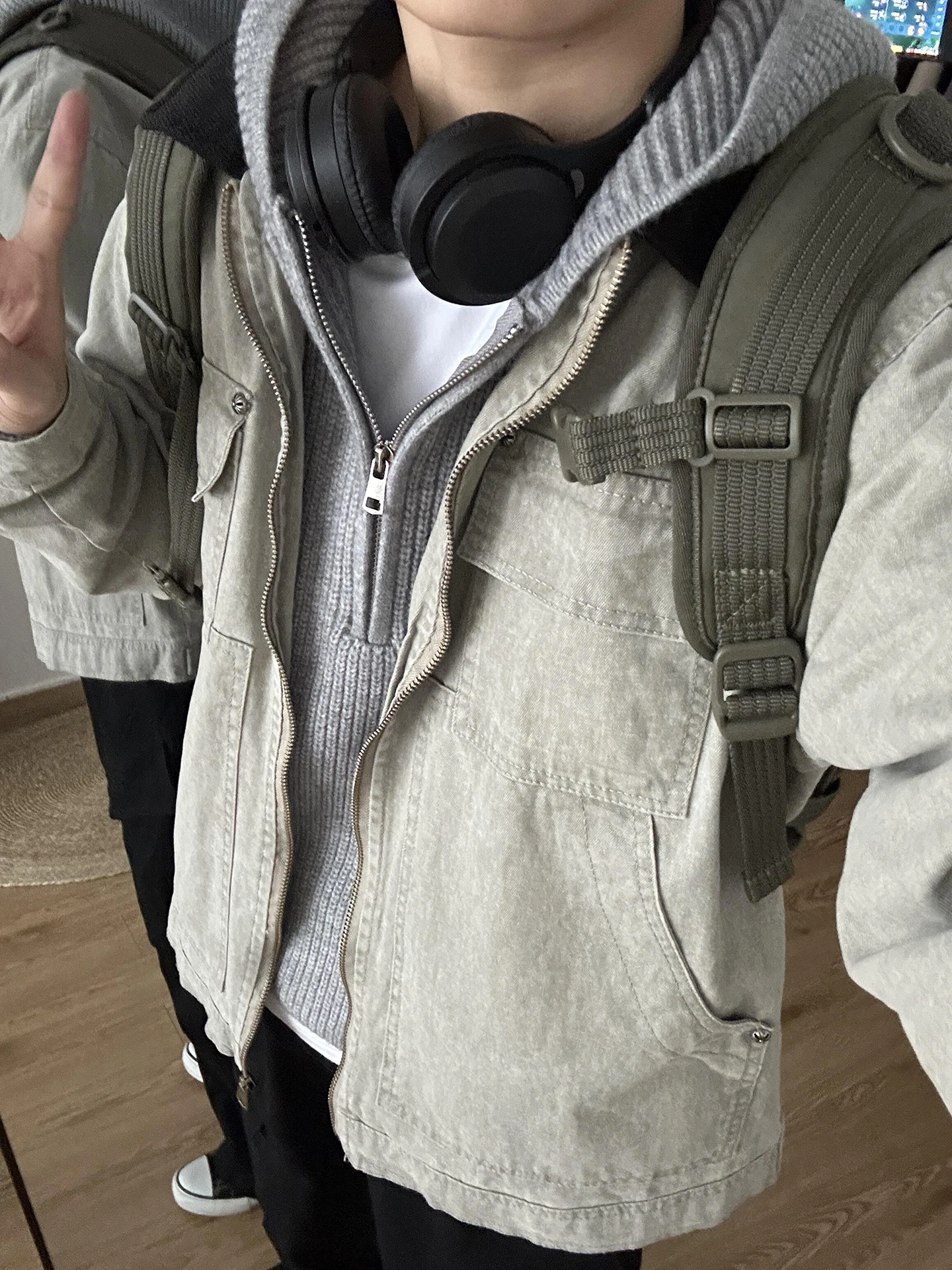 

Мужская рабочая куртка Detroit Workwear в американском уличном стиле с большими карманами, износостойкая, приталенного кроя