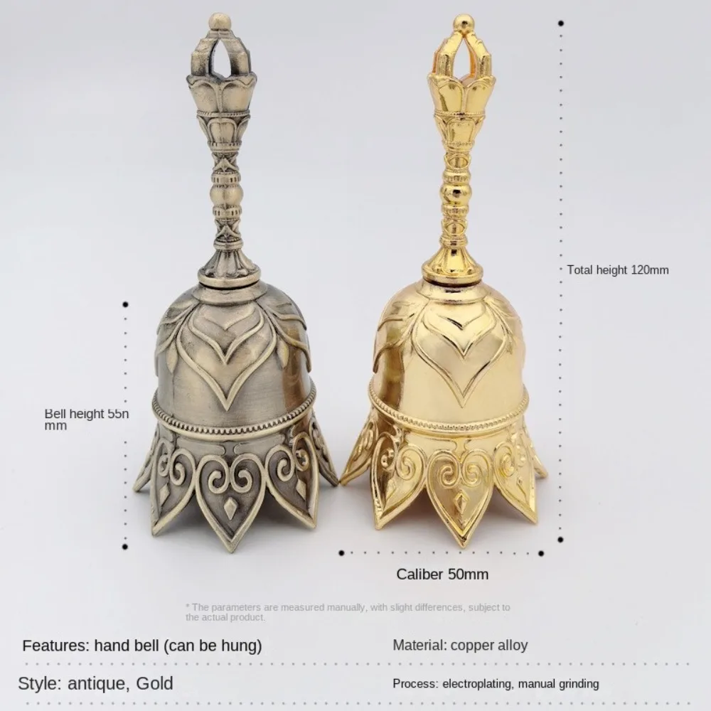 من المألوف واضح الصوت اليد جرس البرونزية المعادن الرجعية روز الكنيسة جرس الحيوانات الأليفة التدريب أجراس لمطعم بار جلجل الكنيسة المدرسة