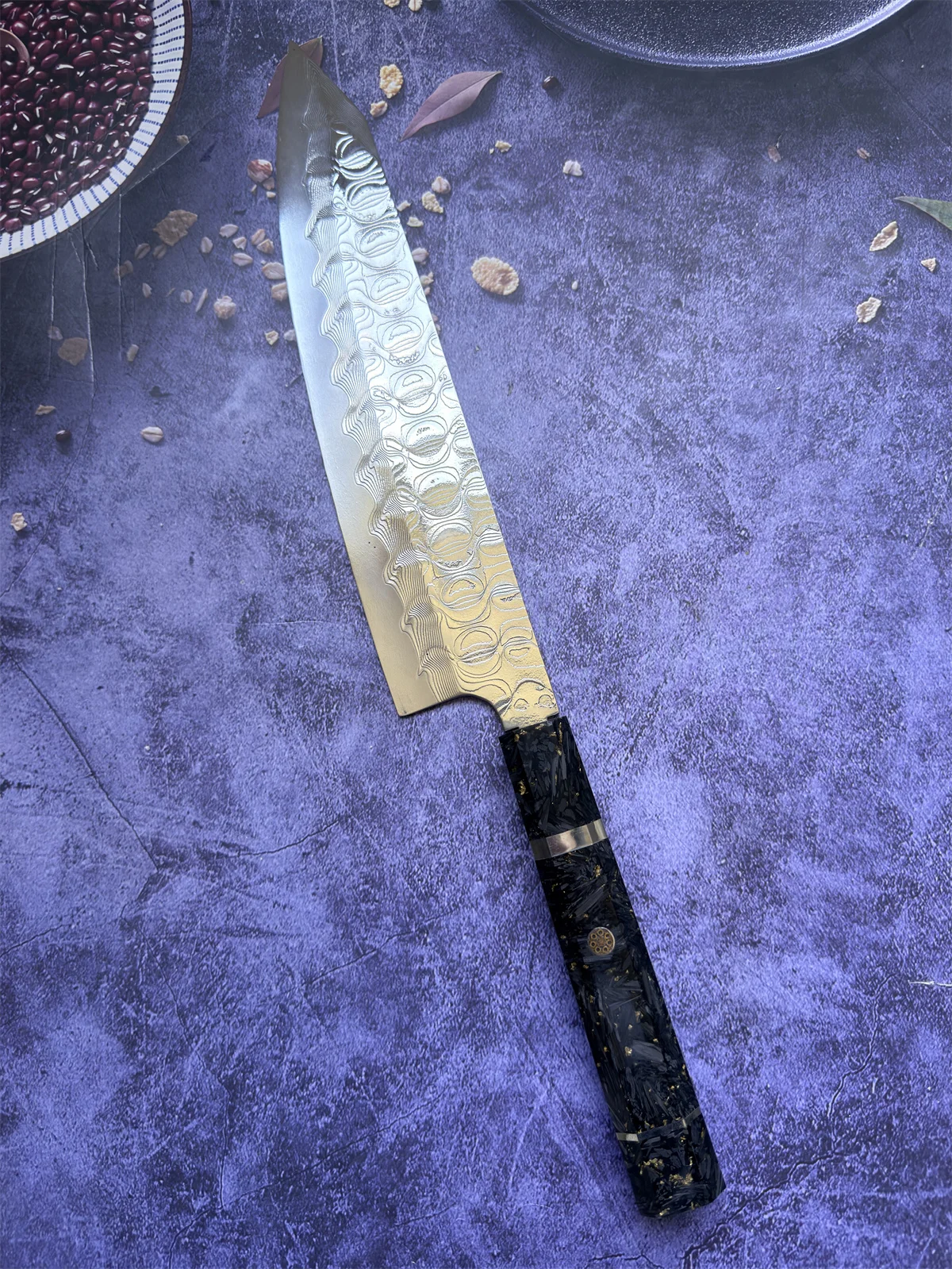 RHON Coltello Kiritsuke da 10  - Fish Net Handle recensione e prezzo