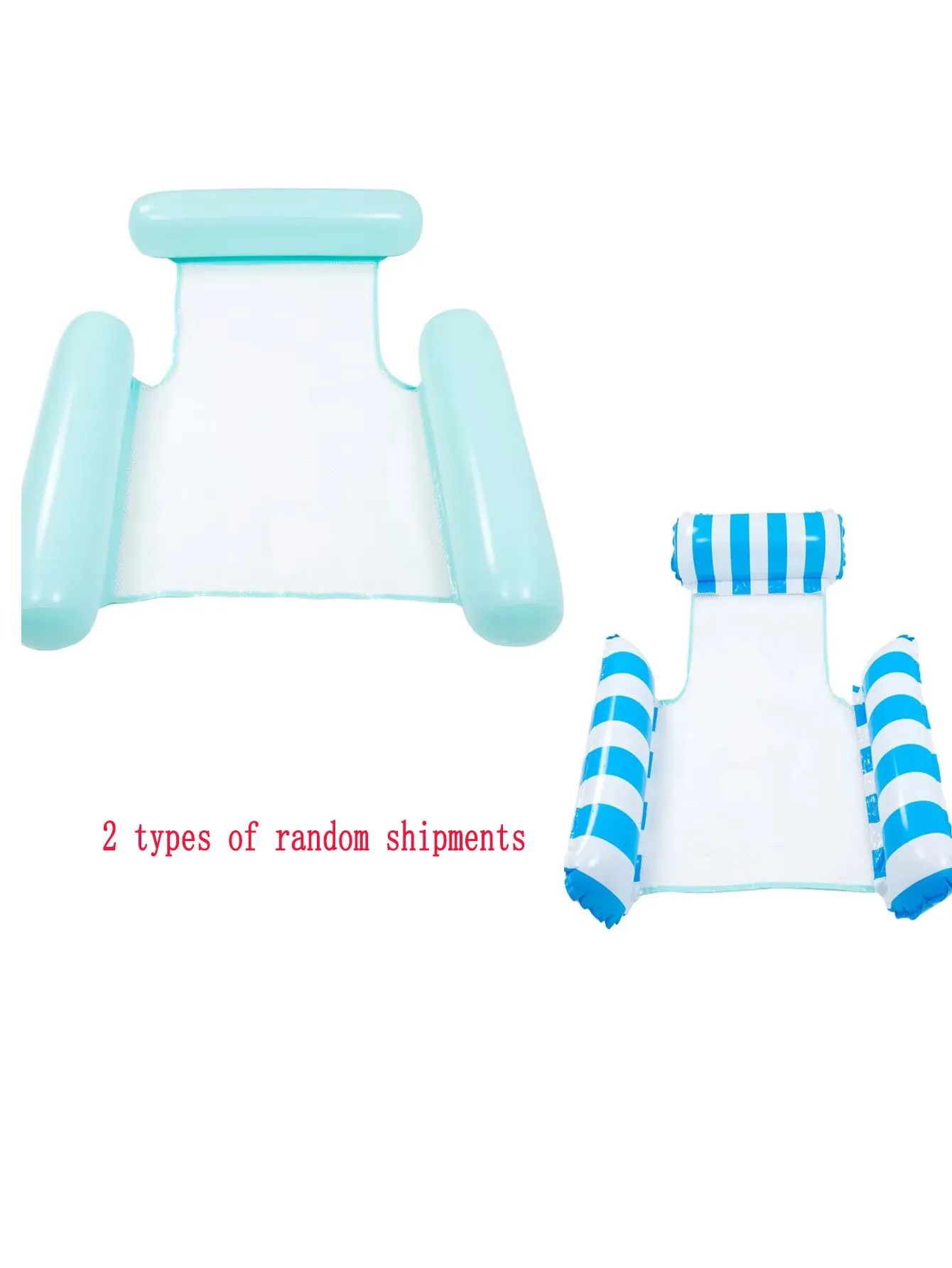 Wasserhängematte, Liegestuhl, aufblasbar, schwimmend, Schwimmmatratze, Meer, Schwimmring, Pool, Party, Spielzeug, Lounge-Bett zum Schwimmen – Detail 1