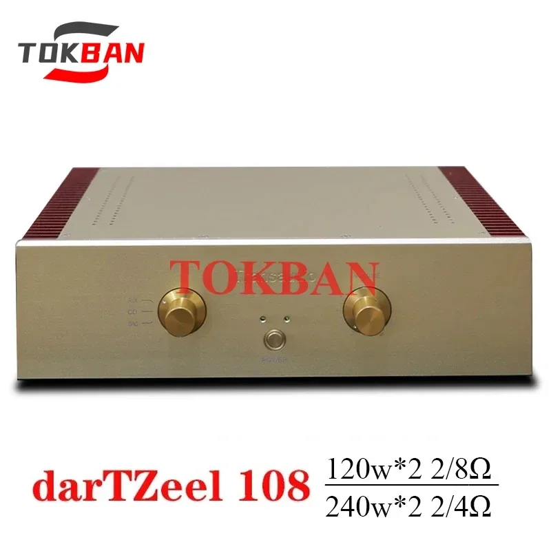 Tokban D5 Reference DarTZeel 108 Power Amplifier 240w*2 MBL PreAmplifier OPA604 High Power Combined HIFI Amplifier Audio