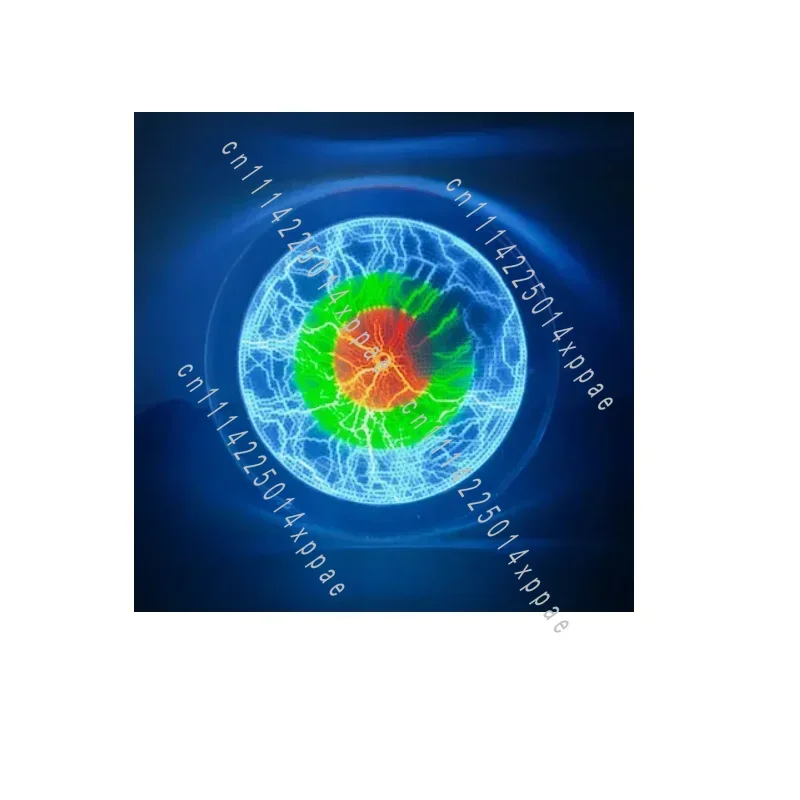 Touch Current Lamp Plasma Plate Flash Disk 6-inch Blue Tricolor Lightning Disk Red Green Pink Magic Disk