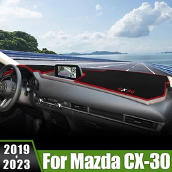 Per Mazda CX-30 CX30 CX 30 DM 2019 2020 2021 2022 2023 Auto Cruscotto Copertura Evitare La Luce Pad Parasole Tappetini Accessori Interni