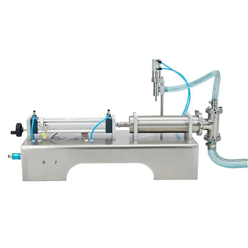 

Commercial Semi-Automatic Pneumatic Liquid Wine Filling Machine Piston Beverage Juice Filling Machine