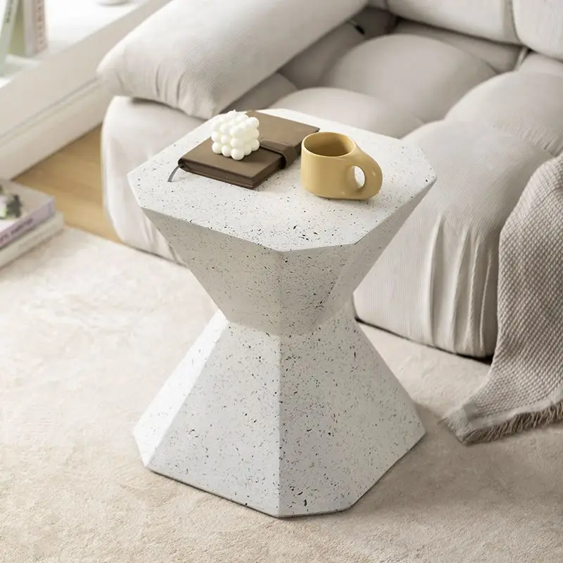 

Nordic Creative Bedside Table Cream Style Café Side Table Small Round Tables Small Coffee Tables Furniture Living Room Mesas Ins