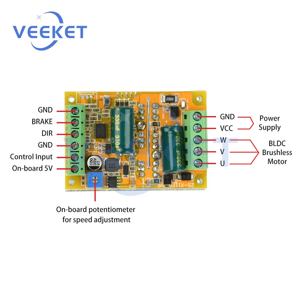 300W Bldc Three-Pha…